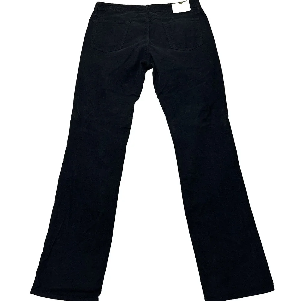 Bonobos Corduroy Pants Mens 35x34 Navy Blue Tailored Straight Chino French
